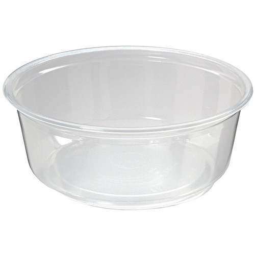 Pro-Kal 8 oz. PP Round Deli Containers, Clear, 500 ct.