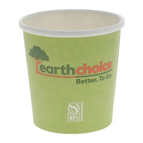 EarthChoice 16 oz. Compostable Paperboard Soup Cup, Green, 500 ct.