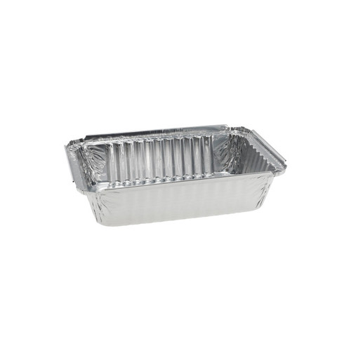 Pactiv Evergreen 2 1/4 Lb. 36 oz. Oblong Aluminum Container, Silver, 400 ct.