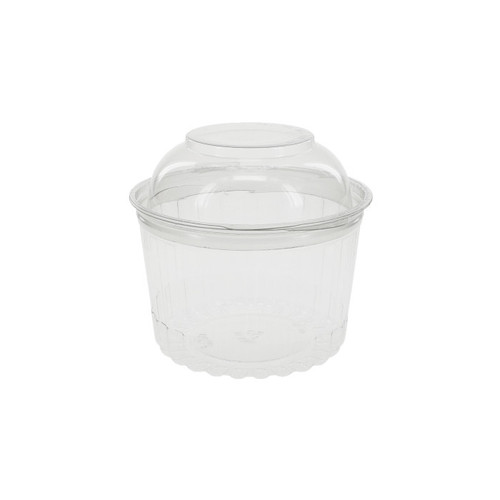 Pactiv Evergreen 16 oz. Sho-Bowls with Hinged Dome Lid, Clear, 250 ct.
