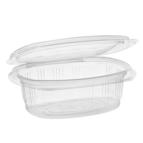 EarthChoice 16 oz. RPET Hinged Lid Deli Container, Clear, 200 ct.