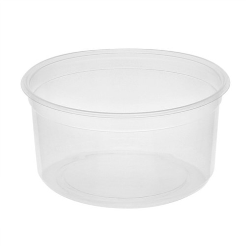Pactiv Evergreen 12 oz. PET Round Deli Container, Clear, 500 ct.
