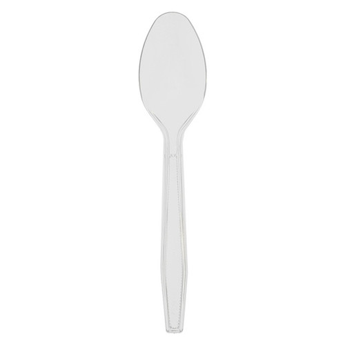 Gordon Food Service Gordon Choice Heavy Weight Medium-Length Spoons, Clear, 1,000 ct.