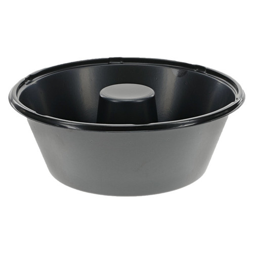 Pactiv Evergreen 8" CPET Angel Food Cake Base, Black, 280 ct.