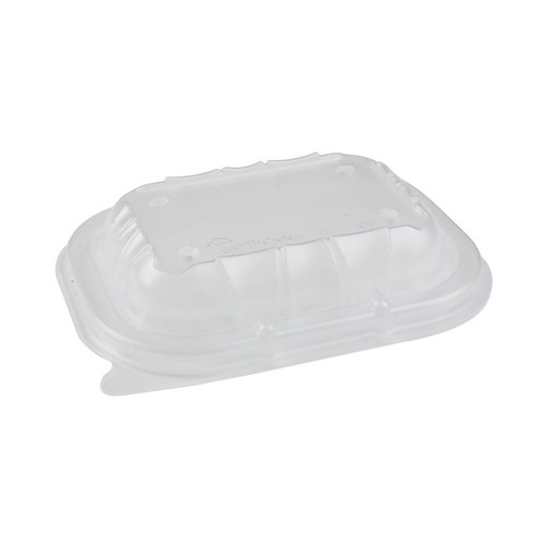 EarthChoice Vented Lid for 6 x 4" Entrée2Go Container, Clear, 600 ct.