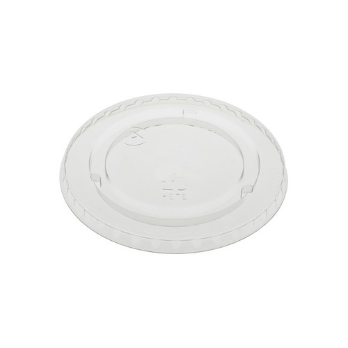 EarthChoice RPET Flat Lid No Straw Slot for "A" Size Cold Drink Cups , Clear, 1,020 ct.