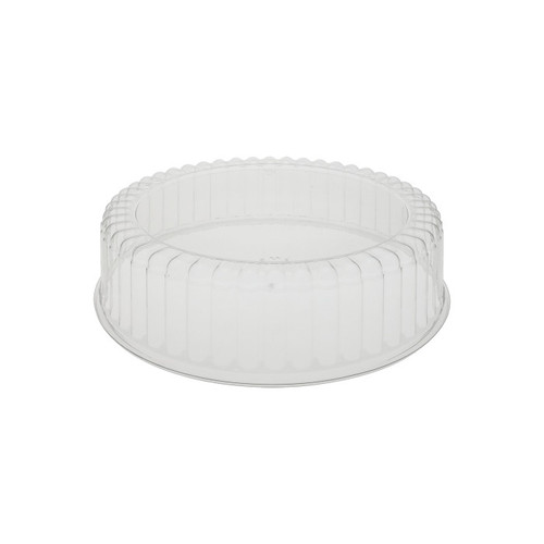 Pactiv Evergreen 2.5" Tall Fluted Dome 8" Cake/9" Pie, Clear, 240 ct.
