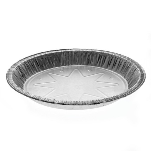 Pactiv Evergreen 10" Aluminum Extra Deep Pie Plate, Silver, 400 ct.