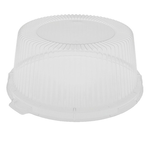 Pactiv Evergreen ClearView Dome Lid with Tab for 6" Plates, Clear, 504 ct.