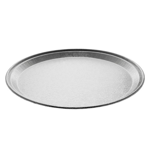 Pactiv Evergreen 12" Caterware Deluxe Aluminum Tray, Silver, 50 ct.