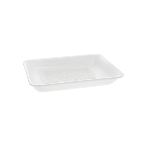 8P White Processor Tray with SAP Pad