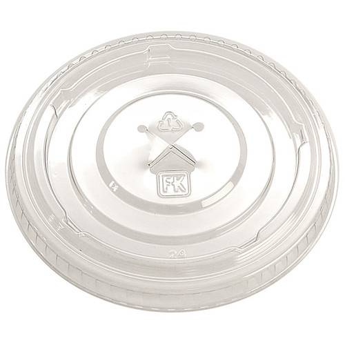 Restaurant Depot Sunset Lid with Straw Slot for 32 oz. PET Cold Drink Cups, Clear, 500 ct.