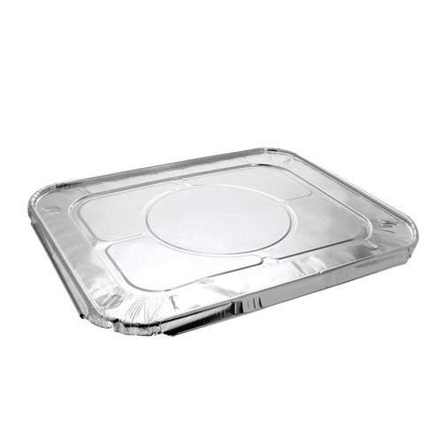 Sysco Classic Half-Size Aluminum Steam Table Cover, Sliver, 100 ct.