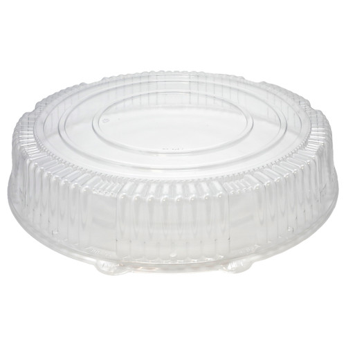Casuals™ Round Tray 18” Clear Round Dome Lid Std - 2.75” high (A18PETDM)
