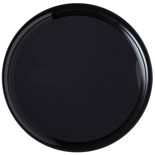 CheckMate™ Round Tray 18” Black Serving Tray (A918BL25)