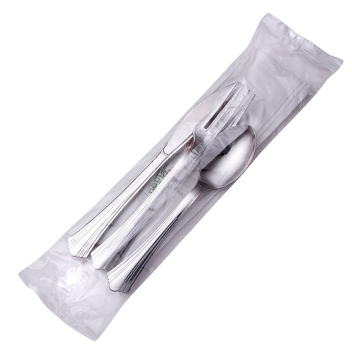 Reflections® Cutlery Napkin Kits F/K/S, Salt, Pepper, 2-Ply Napkin Kit (REFKIT3)
