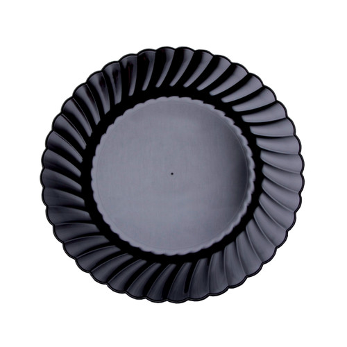 Classicware Dinnerware 7.5” Round Black Plate (CW75180BK)