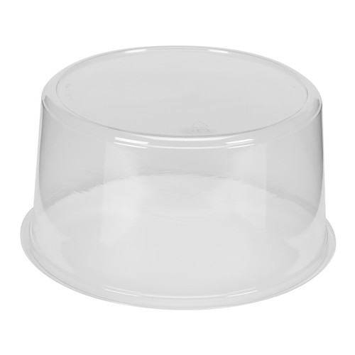 6” clear cake smooth dome (deep) 200/cs (506640PL1) 