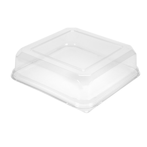 Square cake dome, clear dome fits 7” cake (82687) 