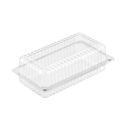 Clear loaf cake container (502064) 