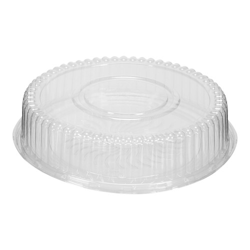 11” clear fluted dome 2.67” combo 28/cs (5H026CLC) 