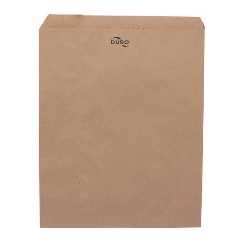 12.00 x 15.00 Dubl Life® Merchandise bag 30# recycled kraft FSC BPI - 1000 PK (14871)