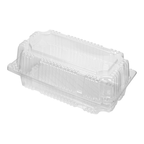 Clear loaf tort container (2342) 