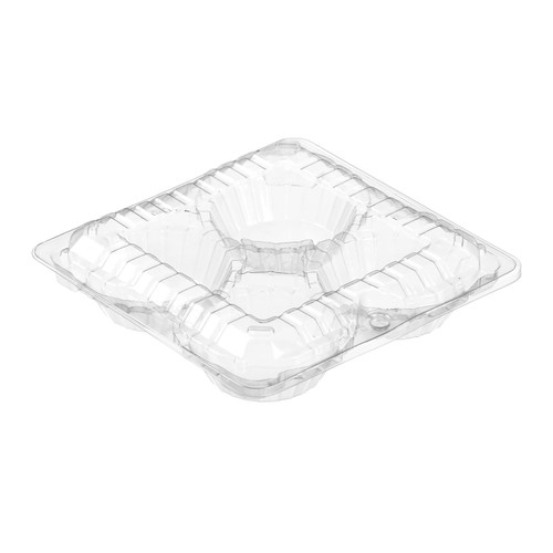 4-cavity 3” tarts container (2203) 