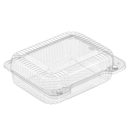 Clear shallow square container (2120) 