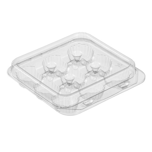 Clear container for 9 mini muffin (2633) 