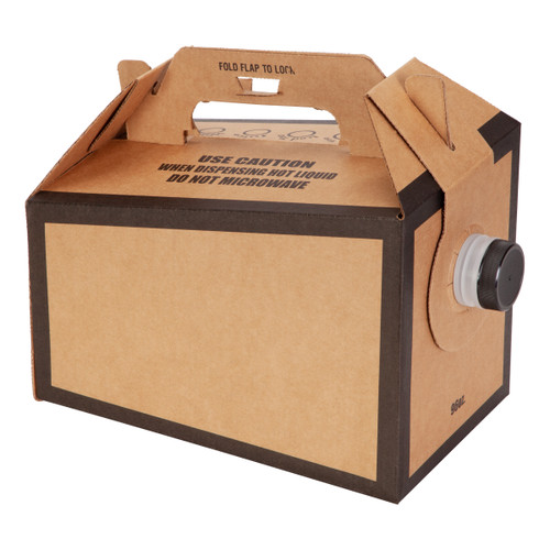 JavaPac® coffee dispenser fits 96 oz - Color Natural - Dimensions 6.00 x 10.00 x 10.00 (300926)