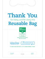 Eco Blend® Thank You T-Shirt Bags - High Recycled Content - 75% 11.50 x 6.50 x 21.00 - 12 x 5