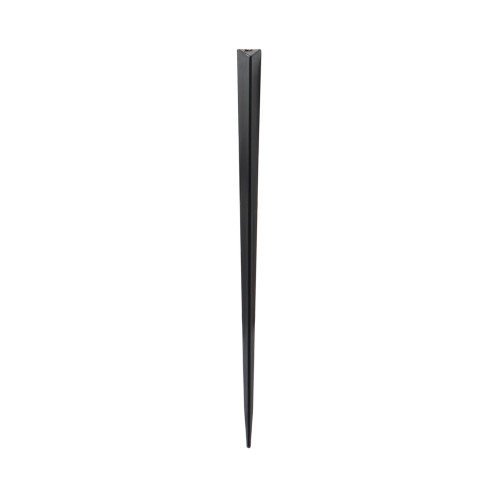 Spirit ® Picks & Utensils 3.5” Black Triangle Prism Pick (SPPKTPBK35)