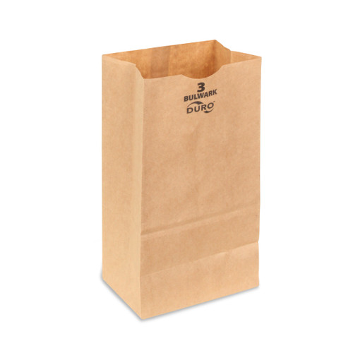 3# Bulwark SOS bag 52# virgin kraft SFI BPI - 400 PK (71003)