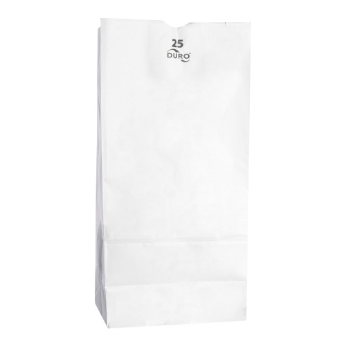 25# SOS bag 40# virgin white SFI BPI - 500 PK (51025)