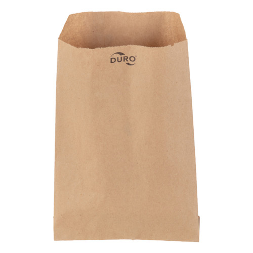 7.50 x 10.50 Dubl Life® Merchandise bag 30# recycled kraft FSC BPI - 2000 PK (14970)