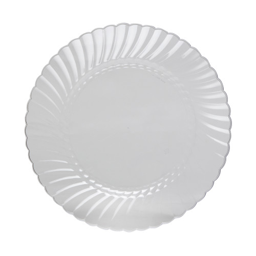 Classicware Dinnerware 10.25” Round Clear Plate (CW10144)