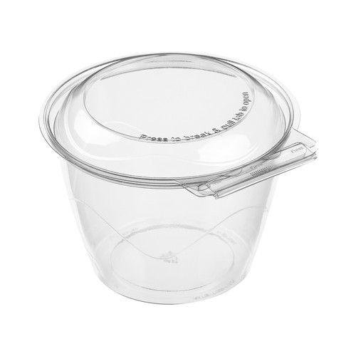 BreakAway™ Containers 48 oz Clear Round Container (5HGR048TVF)