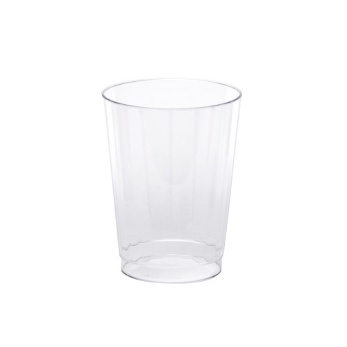 Classicware™ Fluted Tumbler Drinkware 10 fl oz (296ml) Clear Tall Fluted Tumbler (CC10240)