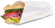 Dry wax sandwich wraps & basket liners Triple wax heavyweight paper sub wrap 40/57 lb - Color White - Dimensions 12.00 x 15.00 (P284012)