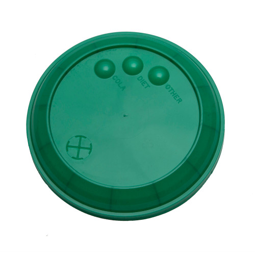 Memorables™ Reusable Souvenir Cup Lids Reusable Flat Lid w/ Straw Slot (LD323415)