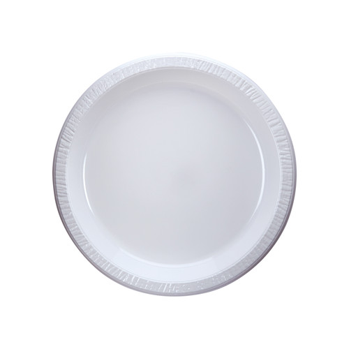 Avalon Dinnerware 9” Round White Plate (61611)