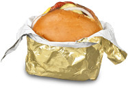 Honeycomb foil/paper insulated wrap - Color Gold - Dimensions 10.50 x 14.00 (300816)