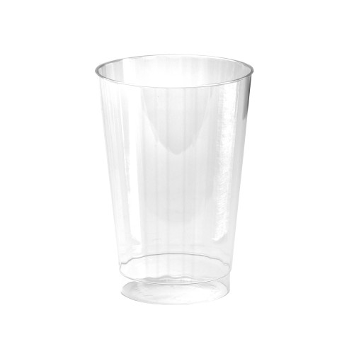 Classicware™ Fluted Tumbler Drinkware 14 fl oz (414ml) Clear Tall Fluted Tumbler (CC14240)