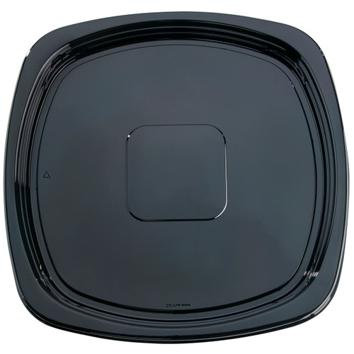 Contours™ Flexible, Thermoformed Trays 17” Black Square Tray (ASQ17BL)