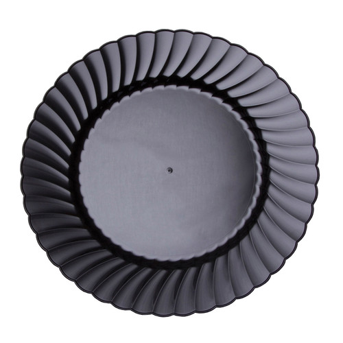 Classicware Dinnerware 9” Round Black Plate (CW9180BK)