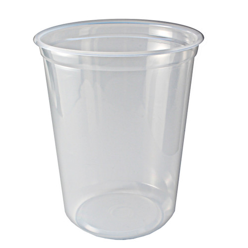 VBPK32T - Victoria Bay 32 oz. PP Round Deli Containers, Clear, 500 ct.