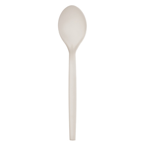 PSM Cutlery 7 in. White Spoons (EPS003)