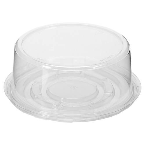 6” clear base/plain dome 3” 100/cs (506630PLCLC) 