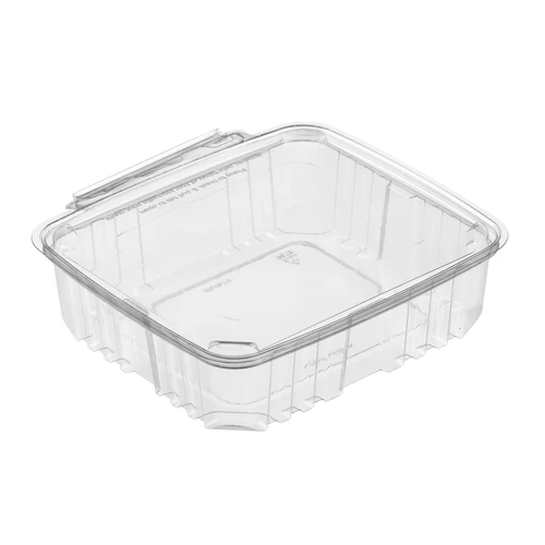 48 oz clear BreakAway™ bilingual container (5HG048-TV-F) 